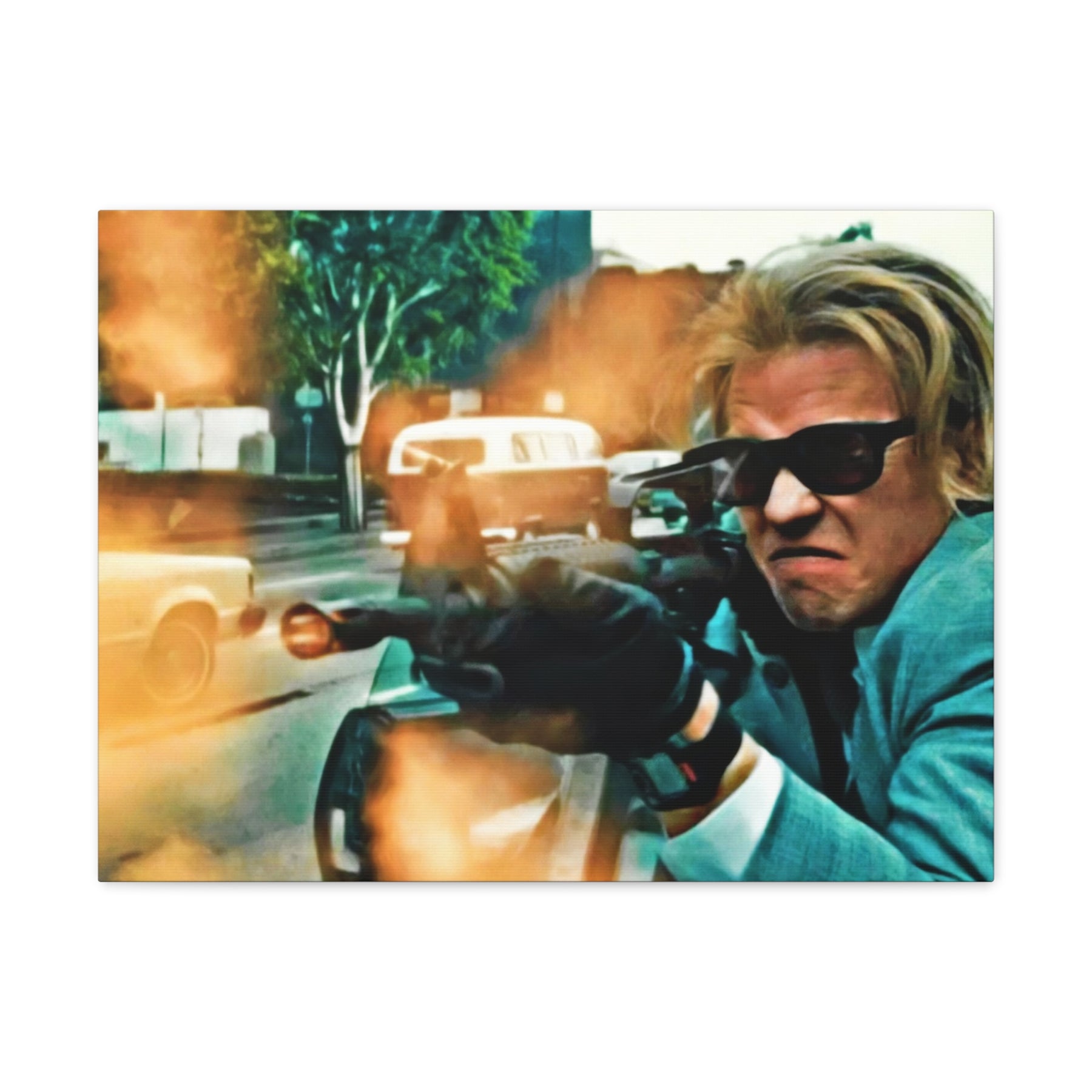 HEAT Chris Muzzle Flash Canvas