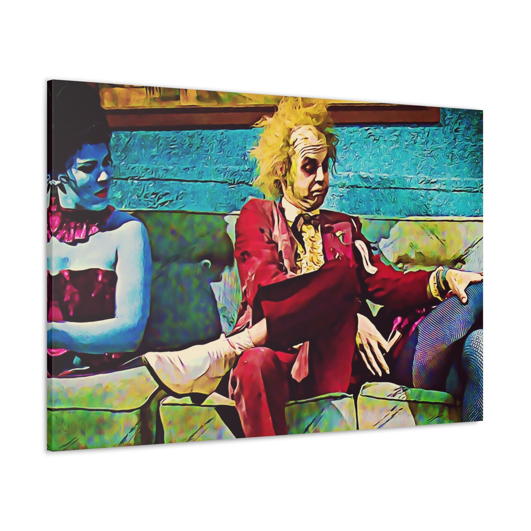 Beetlejuice Legs Canvas