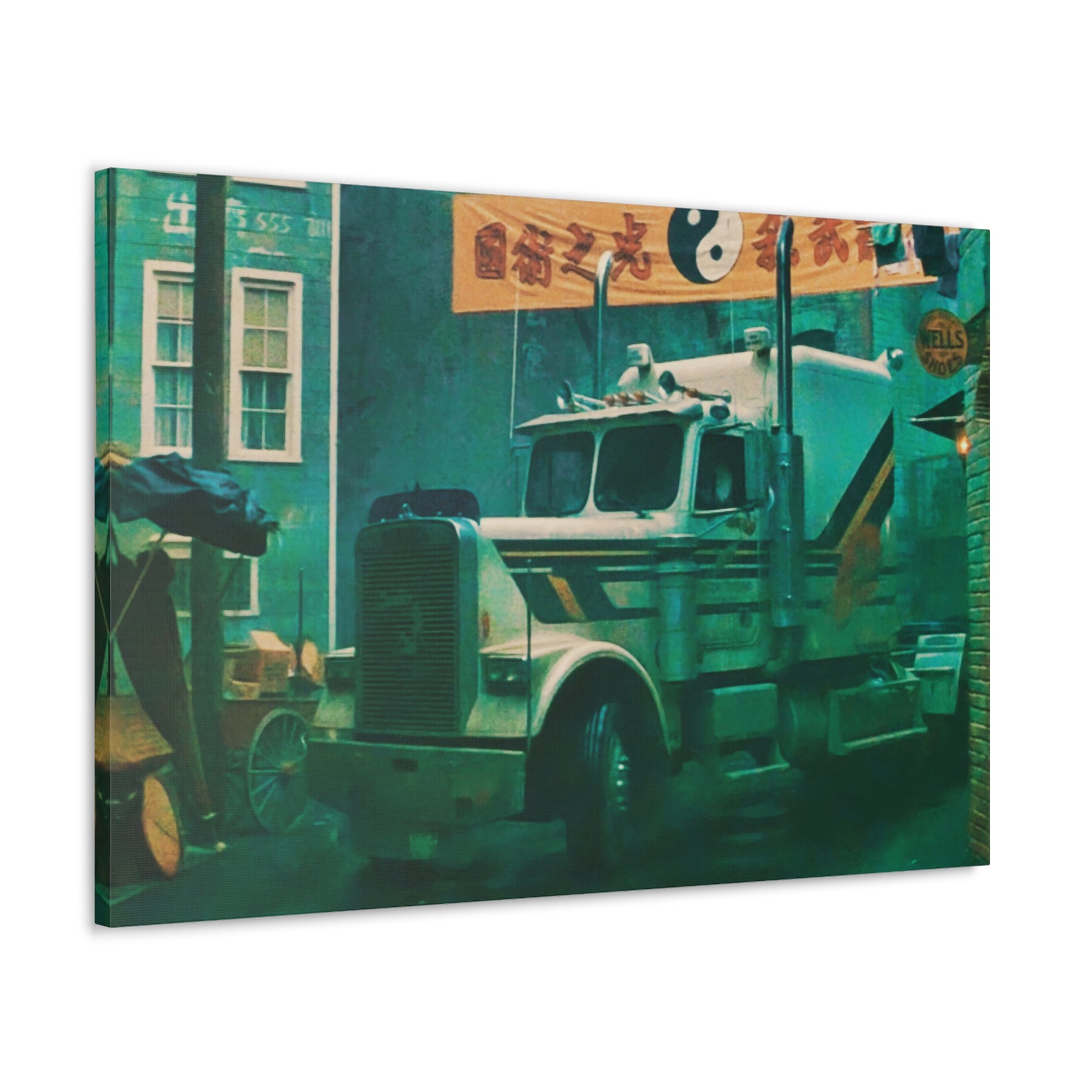 Big Trouble In Little China Porkchop Express Canvas