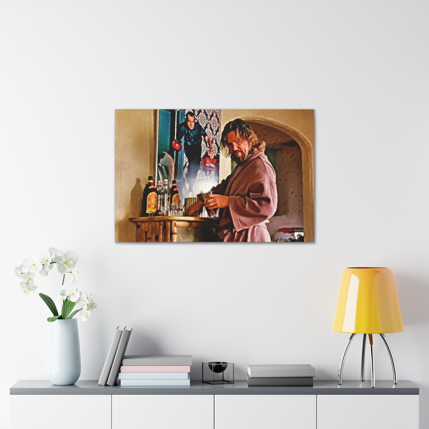 Lebowski White Russian Canvas