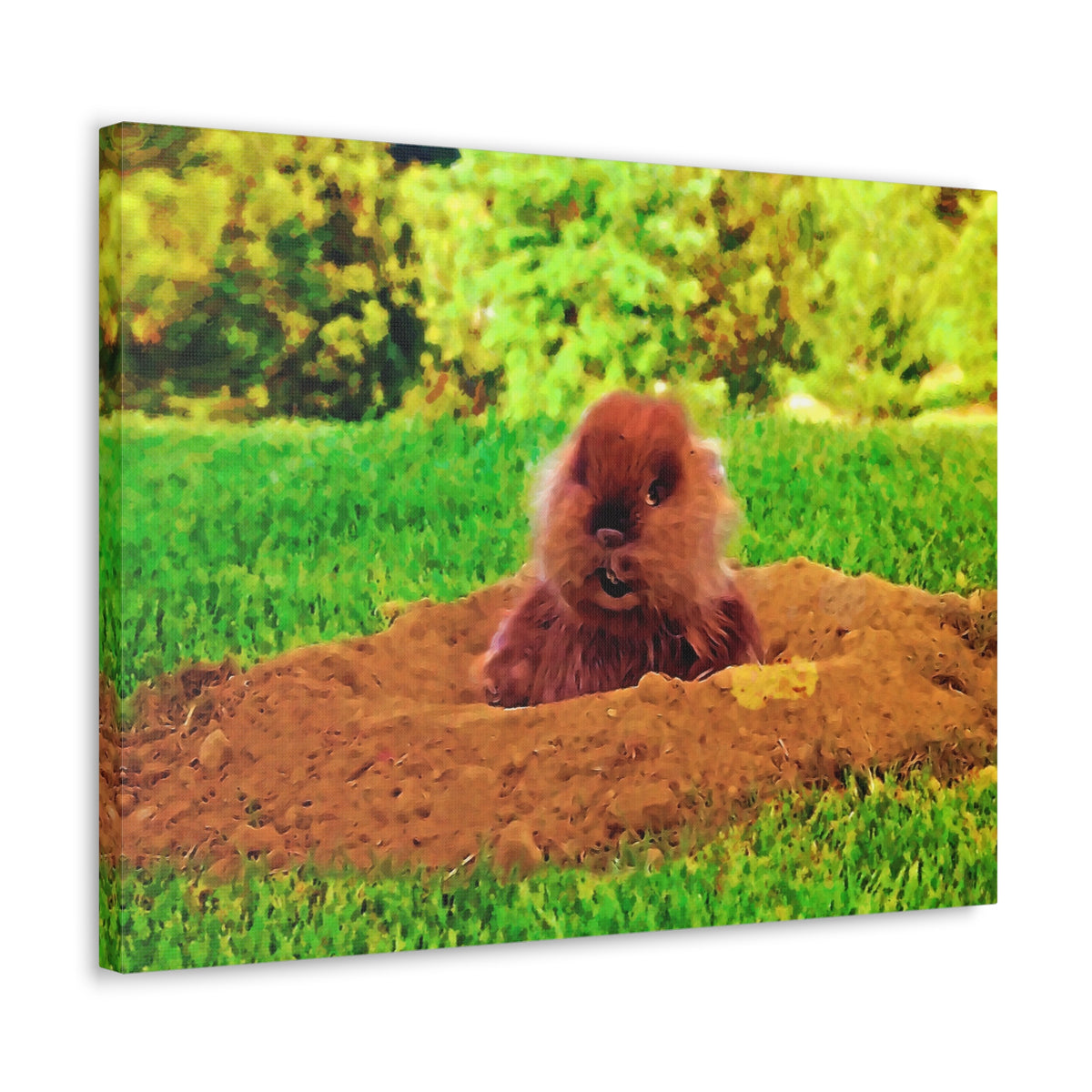 Caddyshack Gopher Canvas