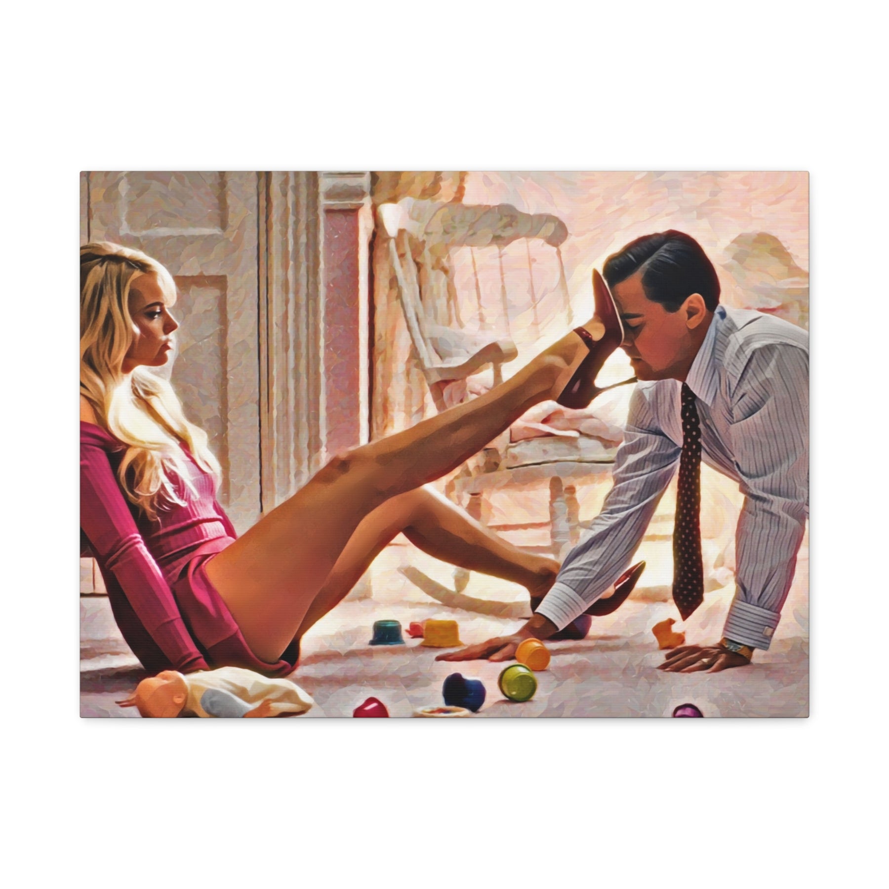 Wolf Of Wall St. Playtime Canvas