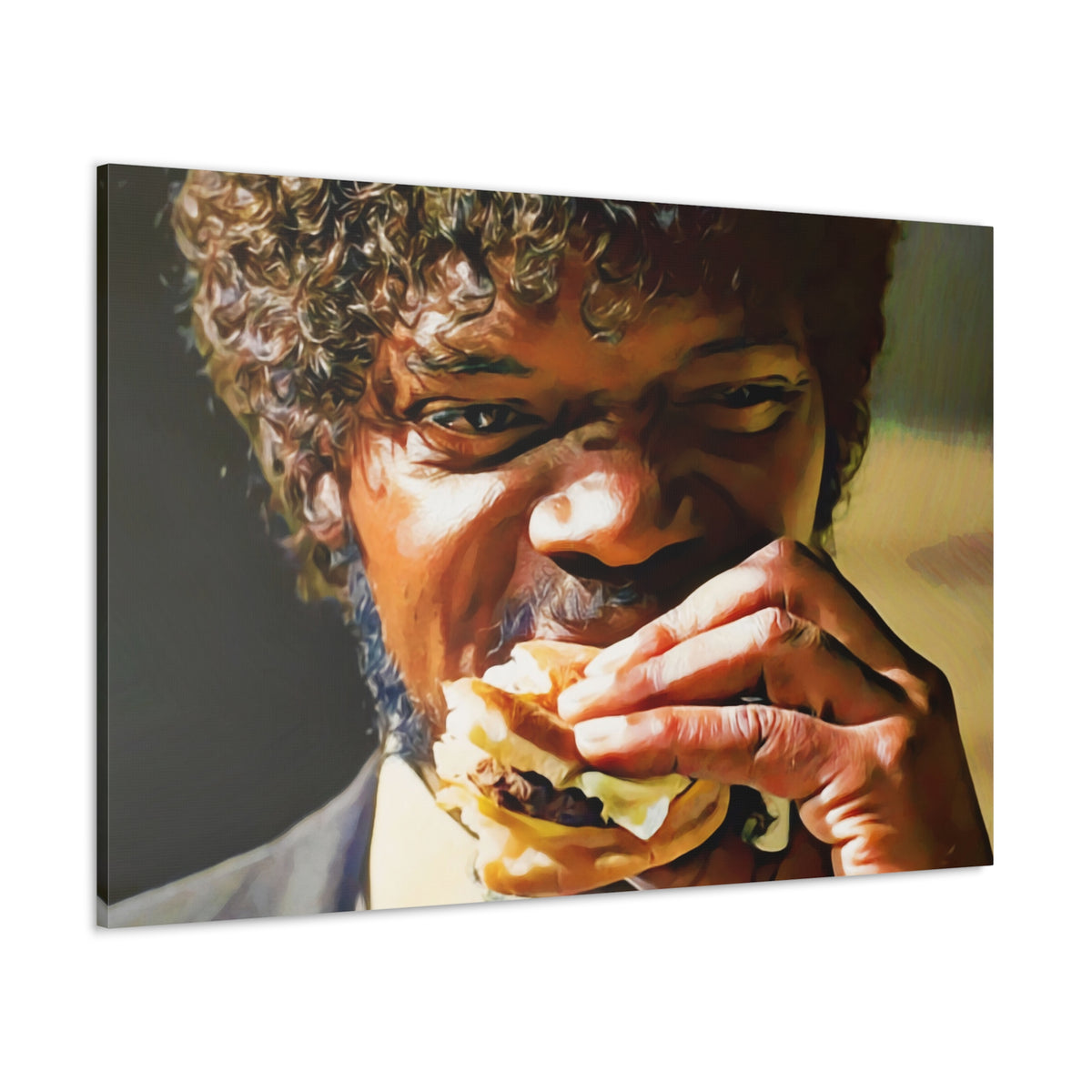 Pulp Fiction Tasty Burger Canvas