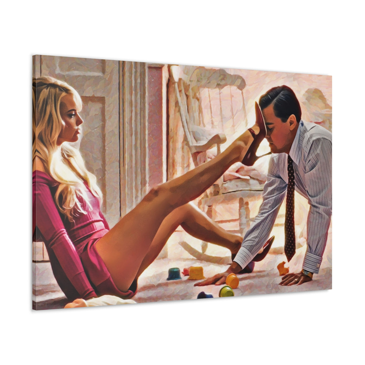 Wolf Of Wall St. Playtime Canvas