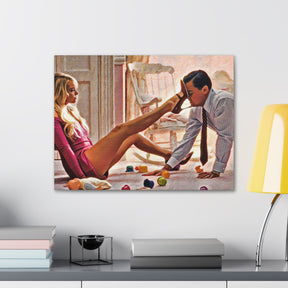 Wolf Of Wall St. Playtime Canvas