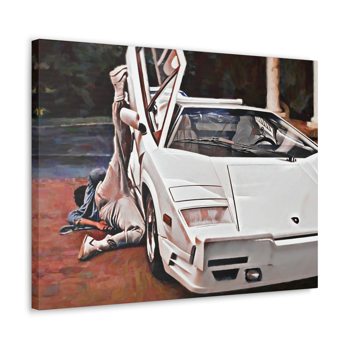 Wolf Of Wall St. Lemmons & Lambos Canvas