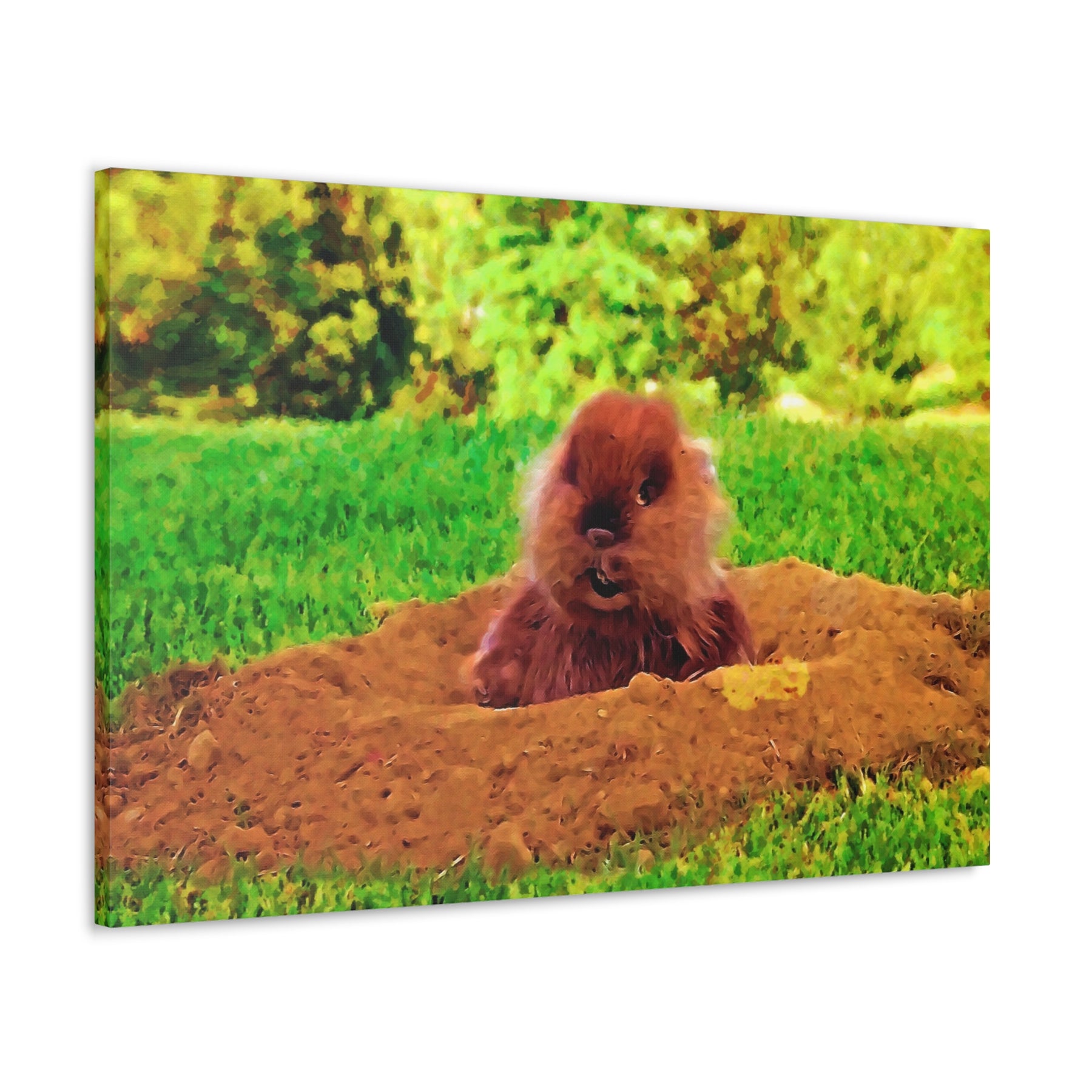 Caddyshack Gopher Canvas