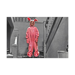 A Christmas Story Pink Nightmare Canvas