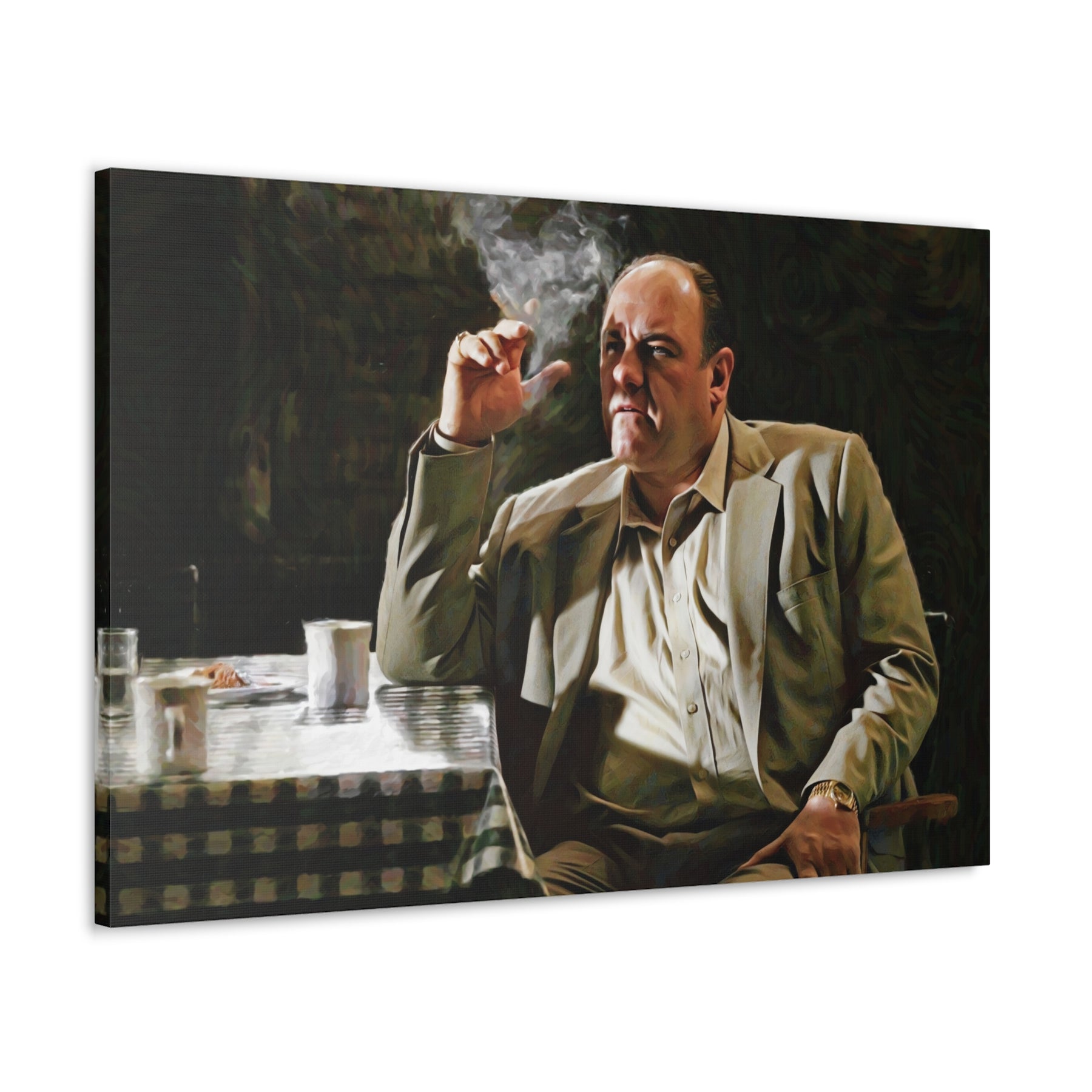 Tony Cigar Canvas