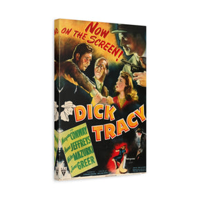 Dick Tracy 1945 Canvas