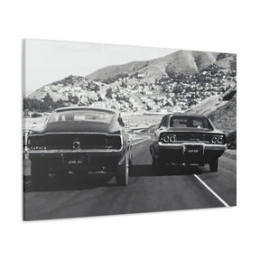 Bullitt The Chase Canvas