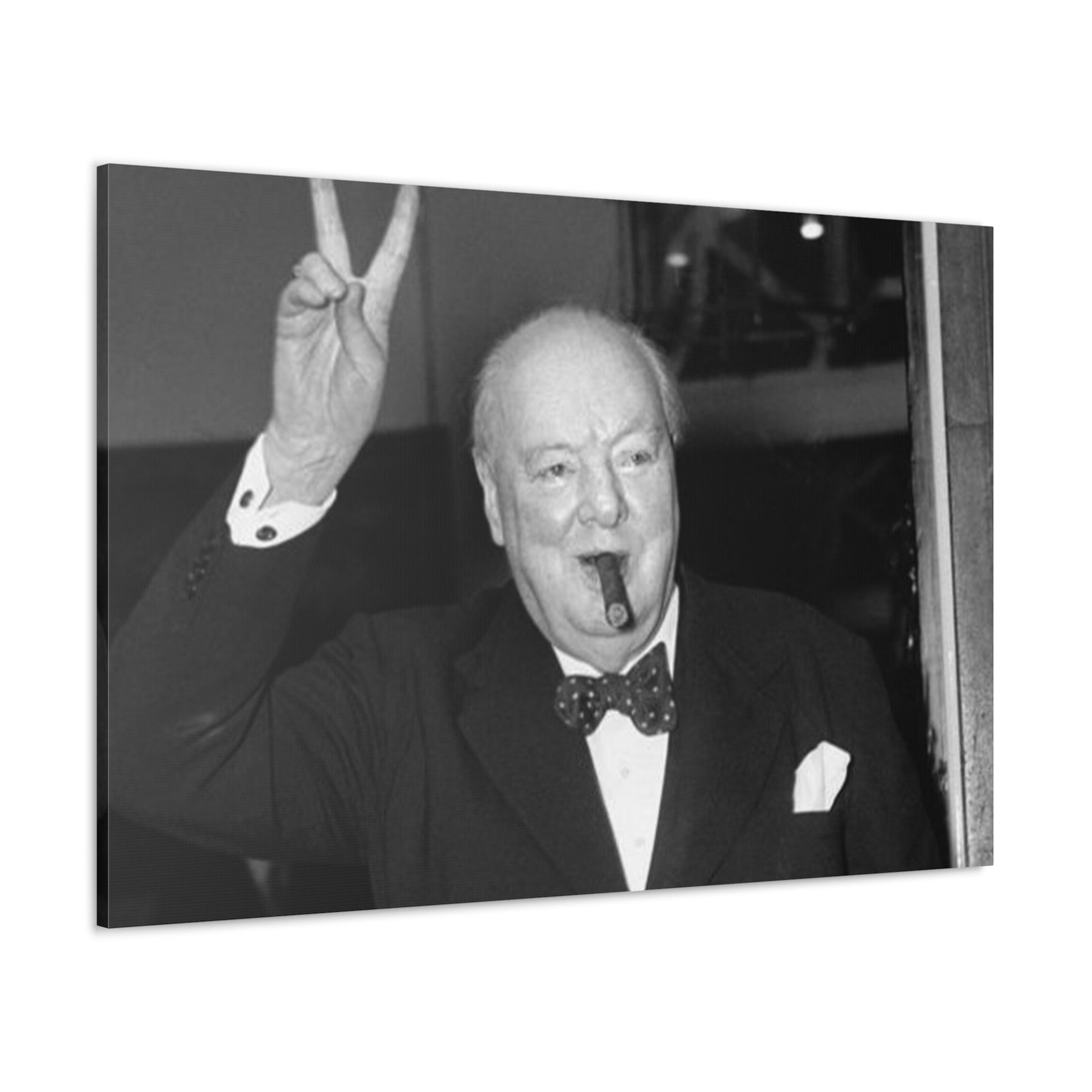 Churchill Cigar Canvas