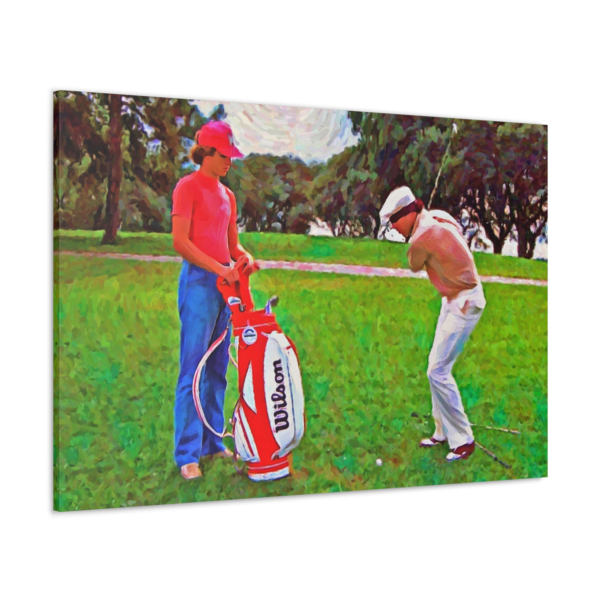 Caddyshack Be The Ball Canvas