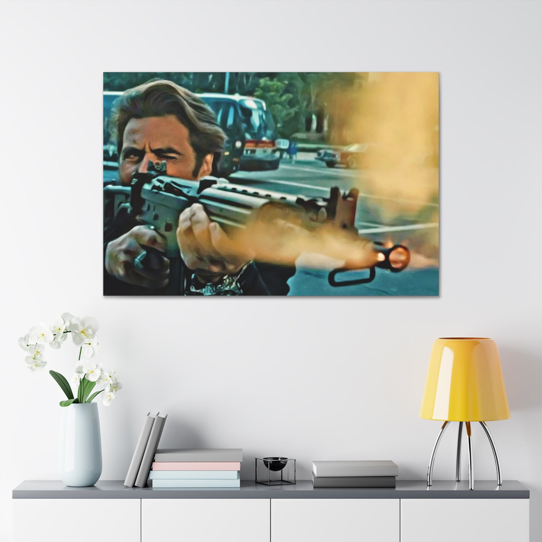 HEAT Hanna Muzzle Flash Canvas