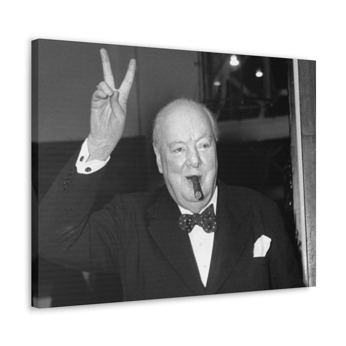 Churchill Cigar Canvas