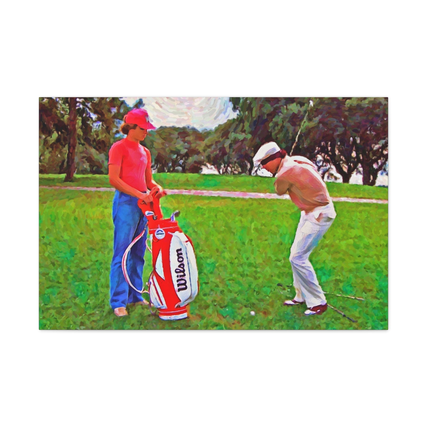 Caddyshack Be The Ball Canvas