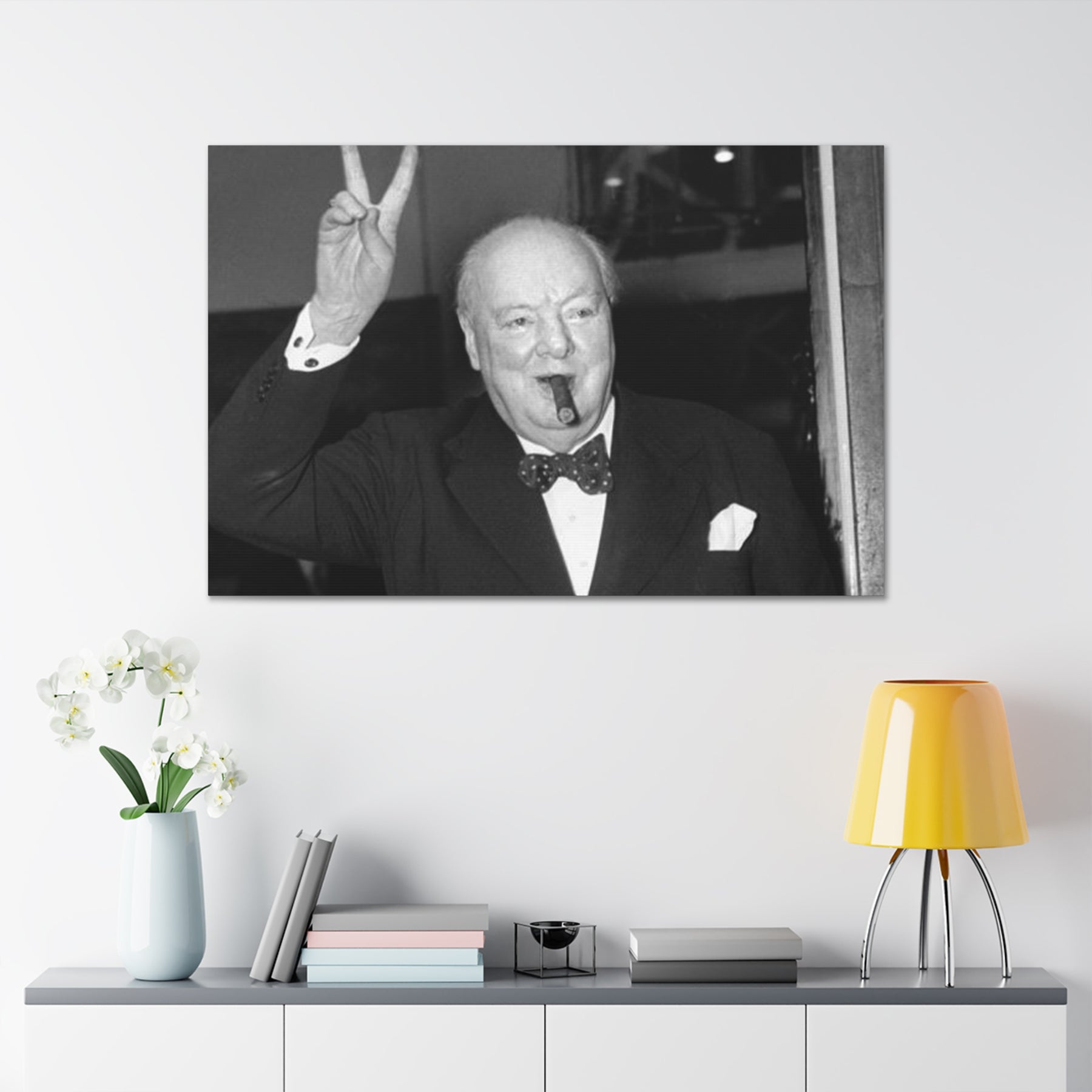 Churchill Cigar Canvas