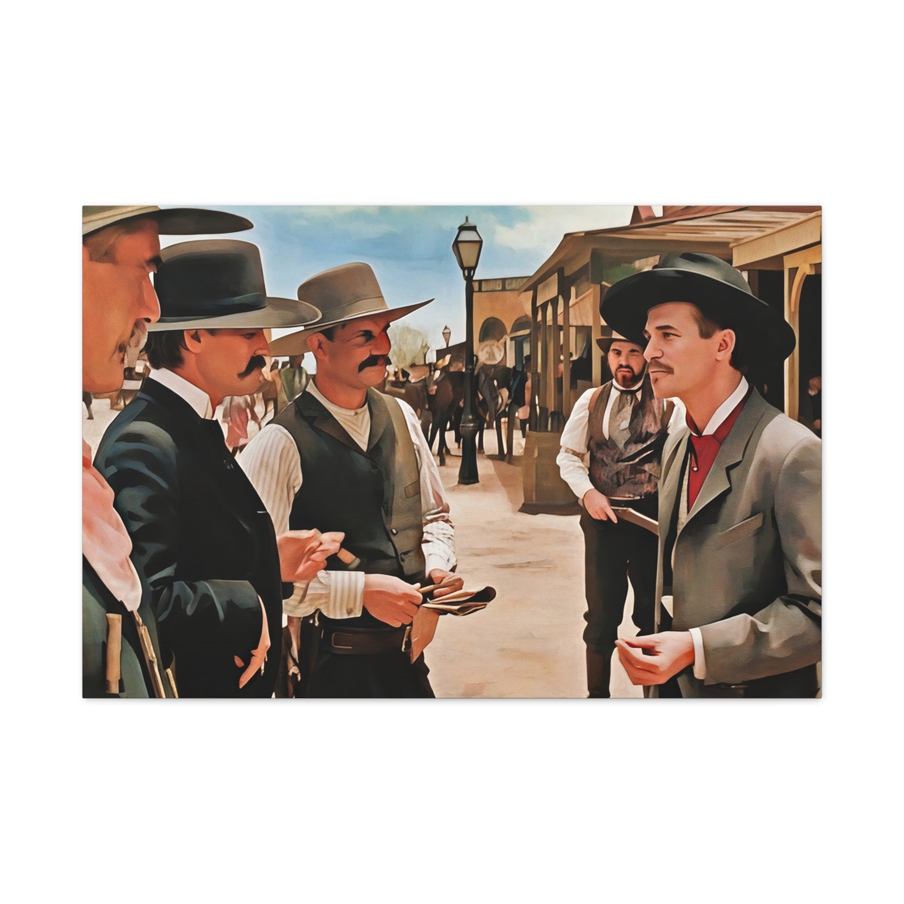 Tombstone The Boys Canvas