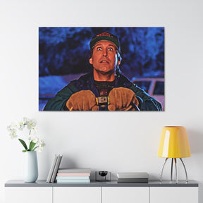 Christmas Vacation Joy To The World Canvas