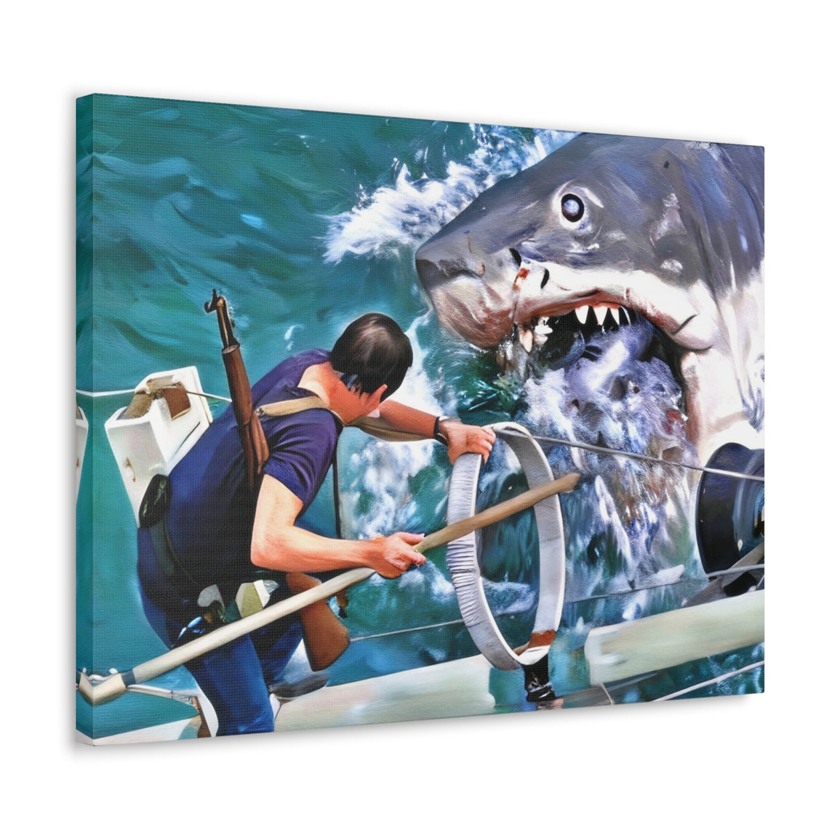 JAWS Showdown Canvas