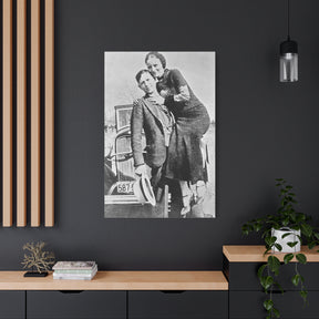 Bonnie and Clyde Canvas