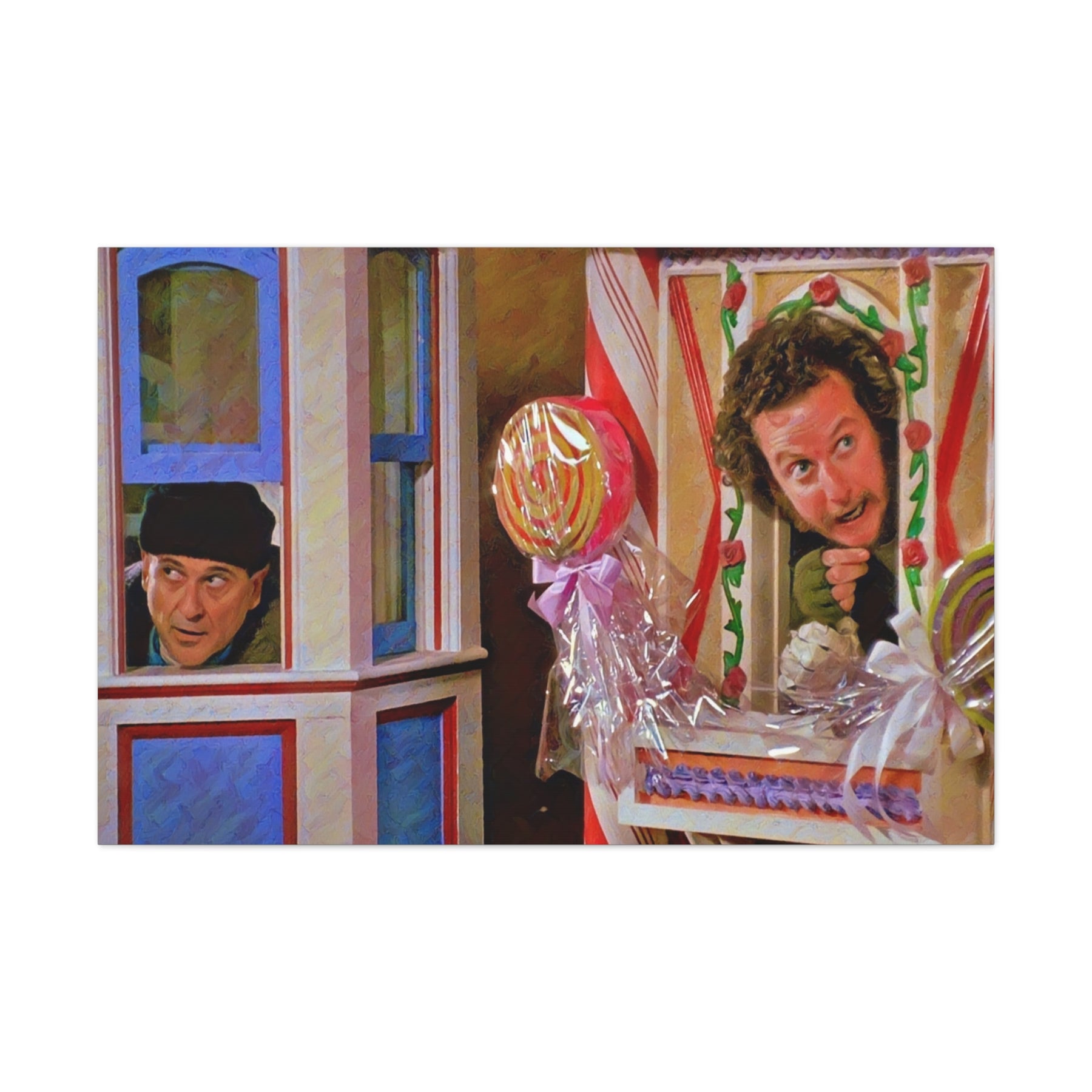 Home Alone Sticky Bandits Canvas