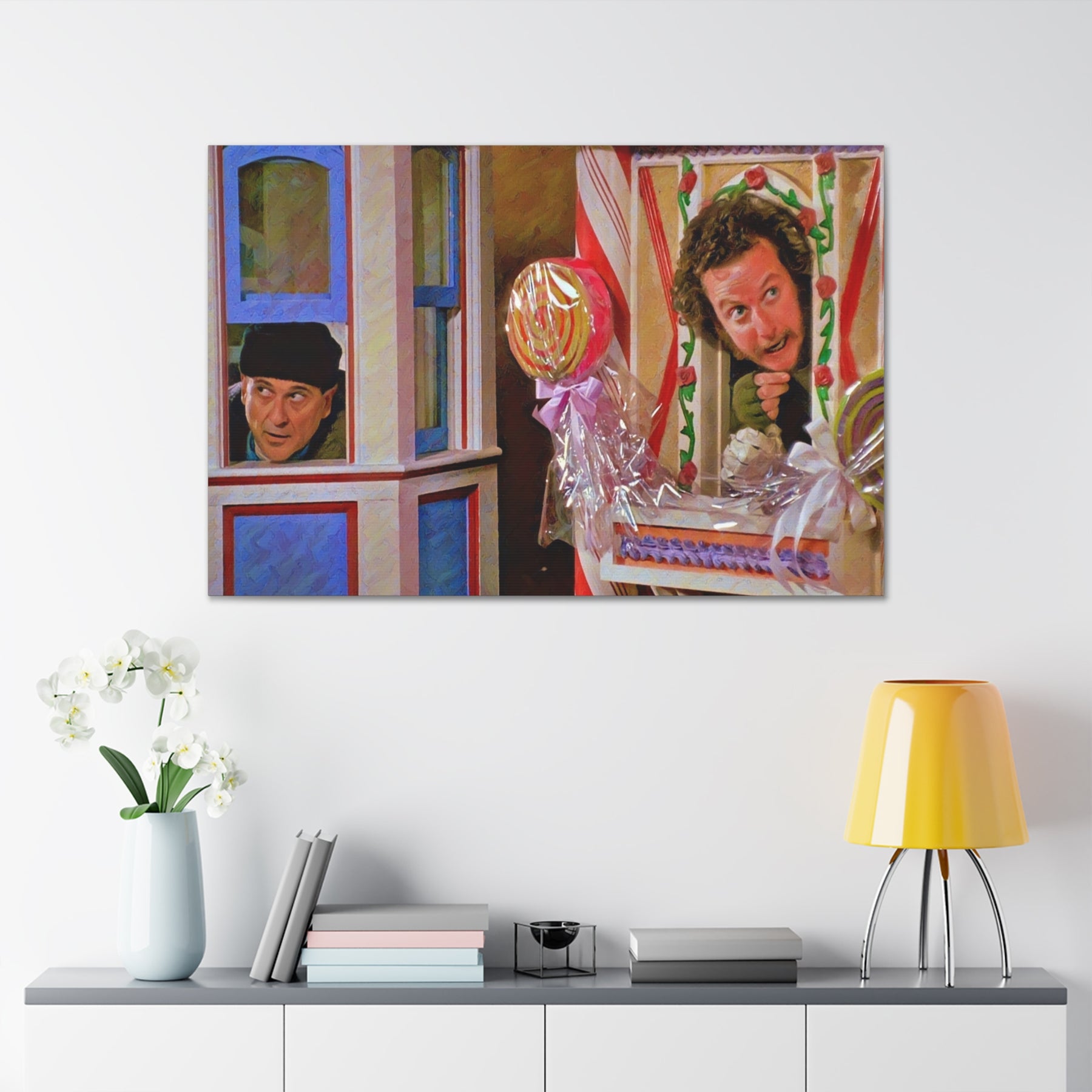 Home Alone Sticky Bandits Canvas