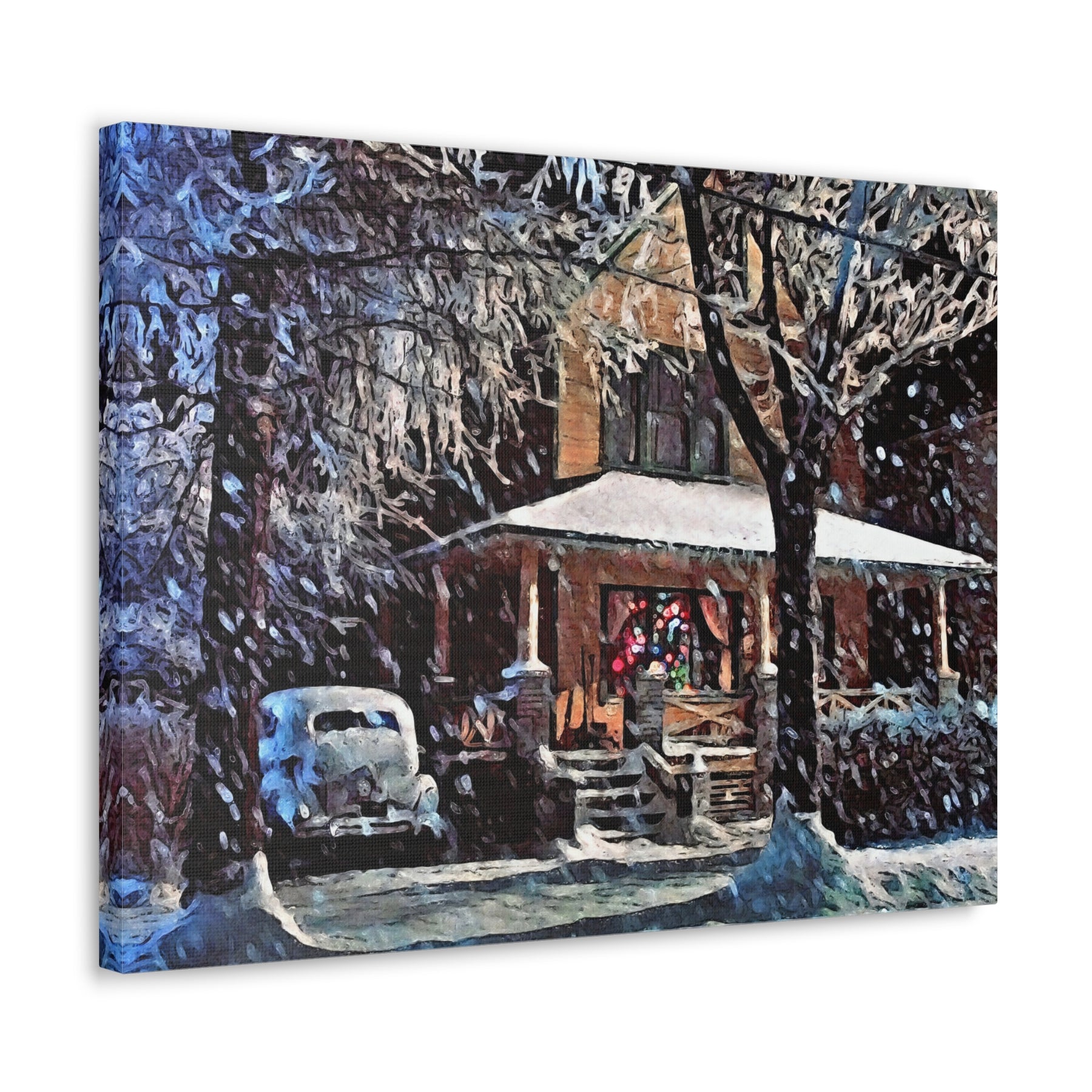 A Christmas Story The House Canvas