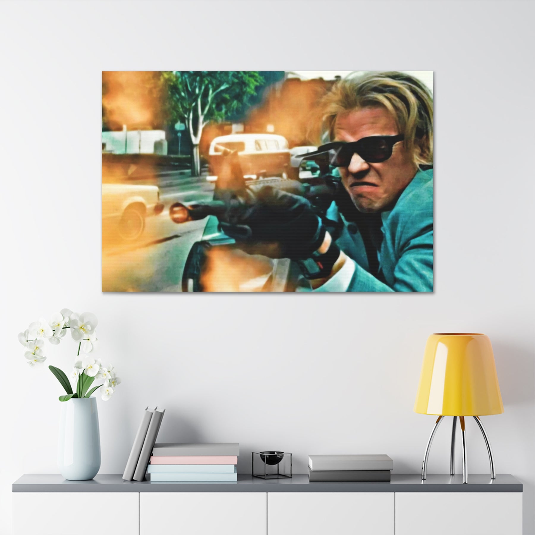 HEAT Chris Muzzle Flash Canvas