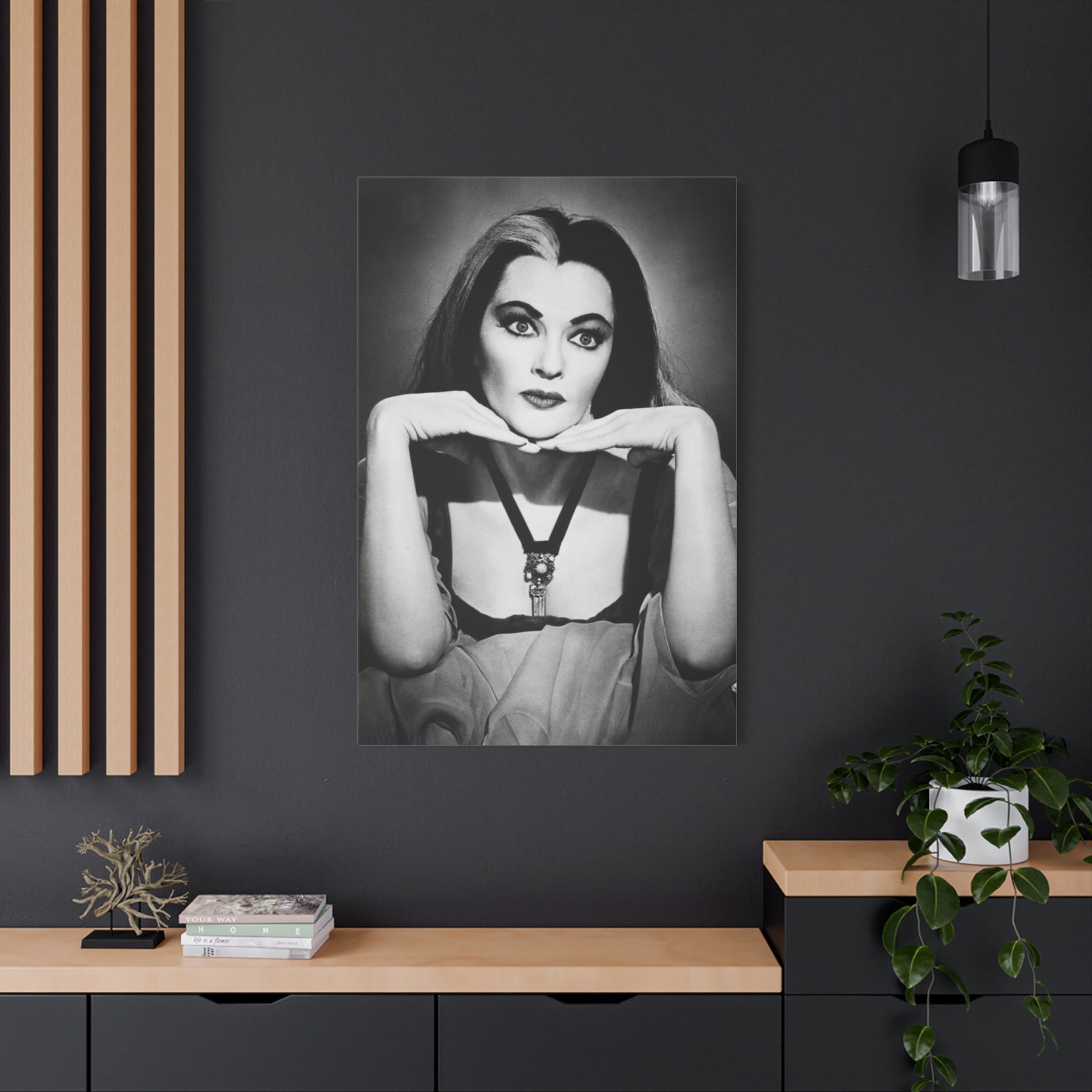 Lily Munster Canvas