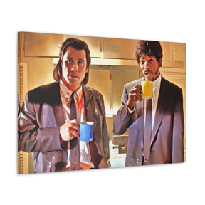 Pulp Fiction Coffee Canvas