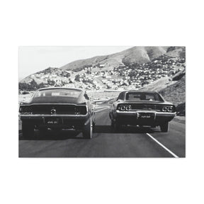 Bullitt The Chase Canvas