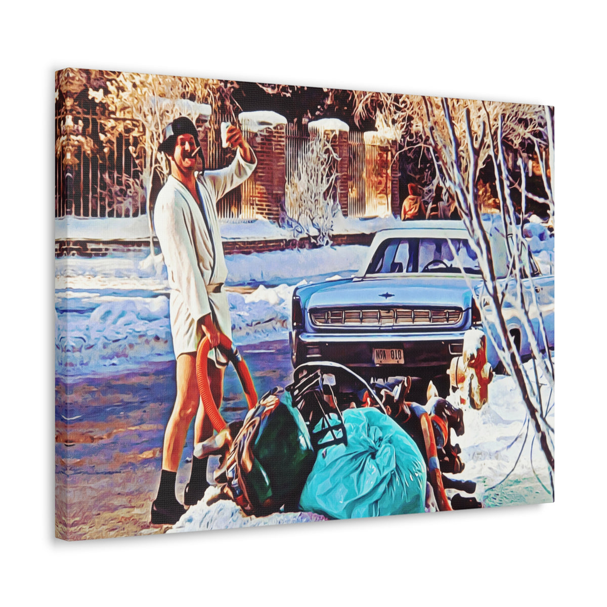 Christmas Vacation Cousin Eddie Canvas