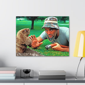 Caddyshack Carl Vs Gopher Canvas