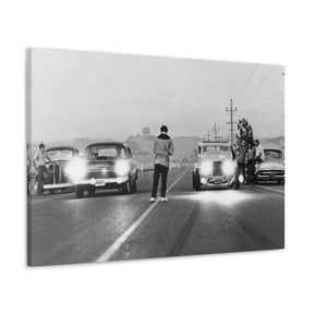 American Graffiti The Race Canvas