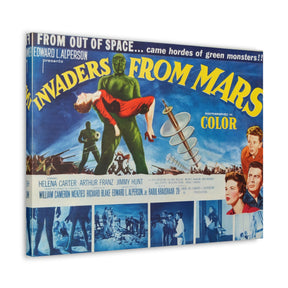 Invaders From Mars Canvas