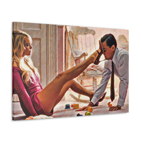 Wolf Of Wall St. Playtime Canvas