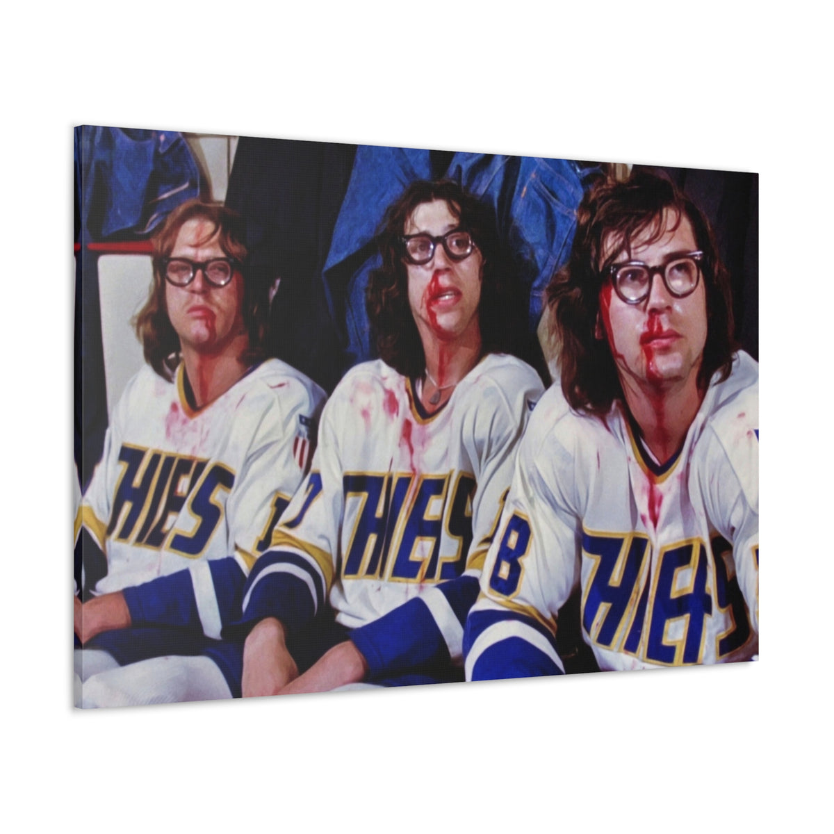 Slapshot The Hanson Brothers Canvas