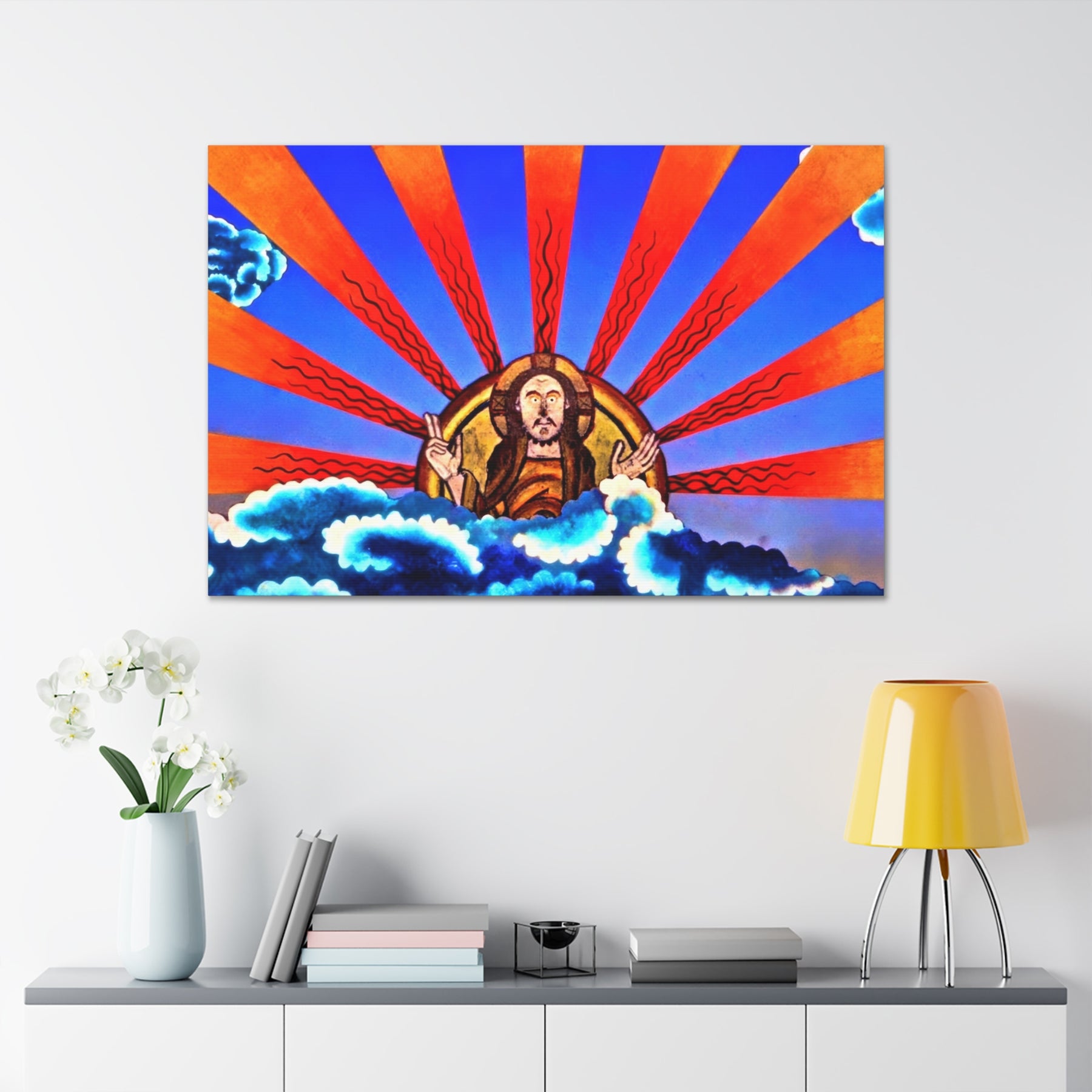 Holy Grail Peace Canvas