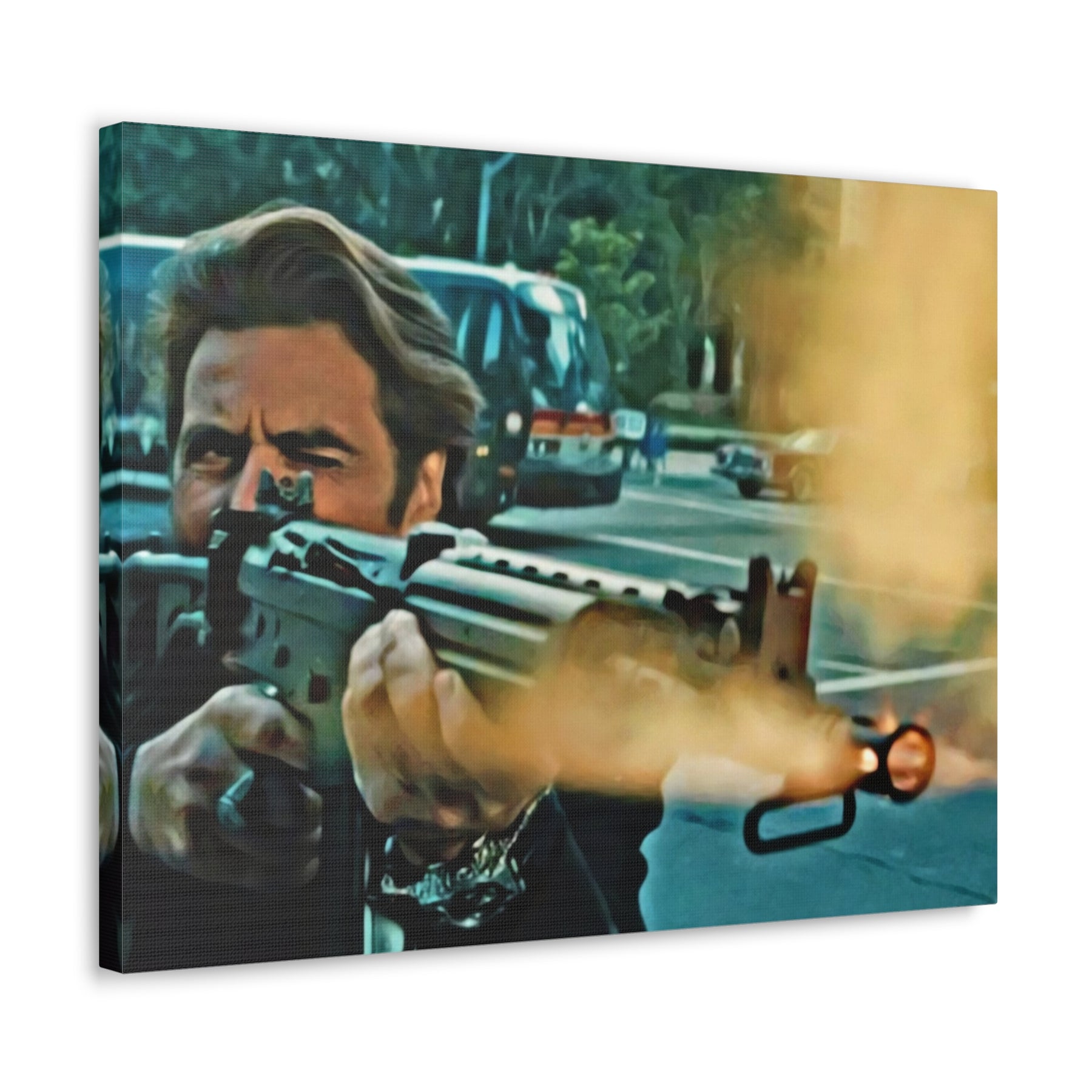 HEAT Hanna Muzzle Flash Canvas