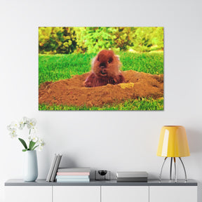 Caddyshack Gopher Canvas