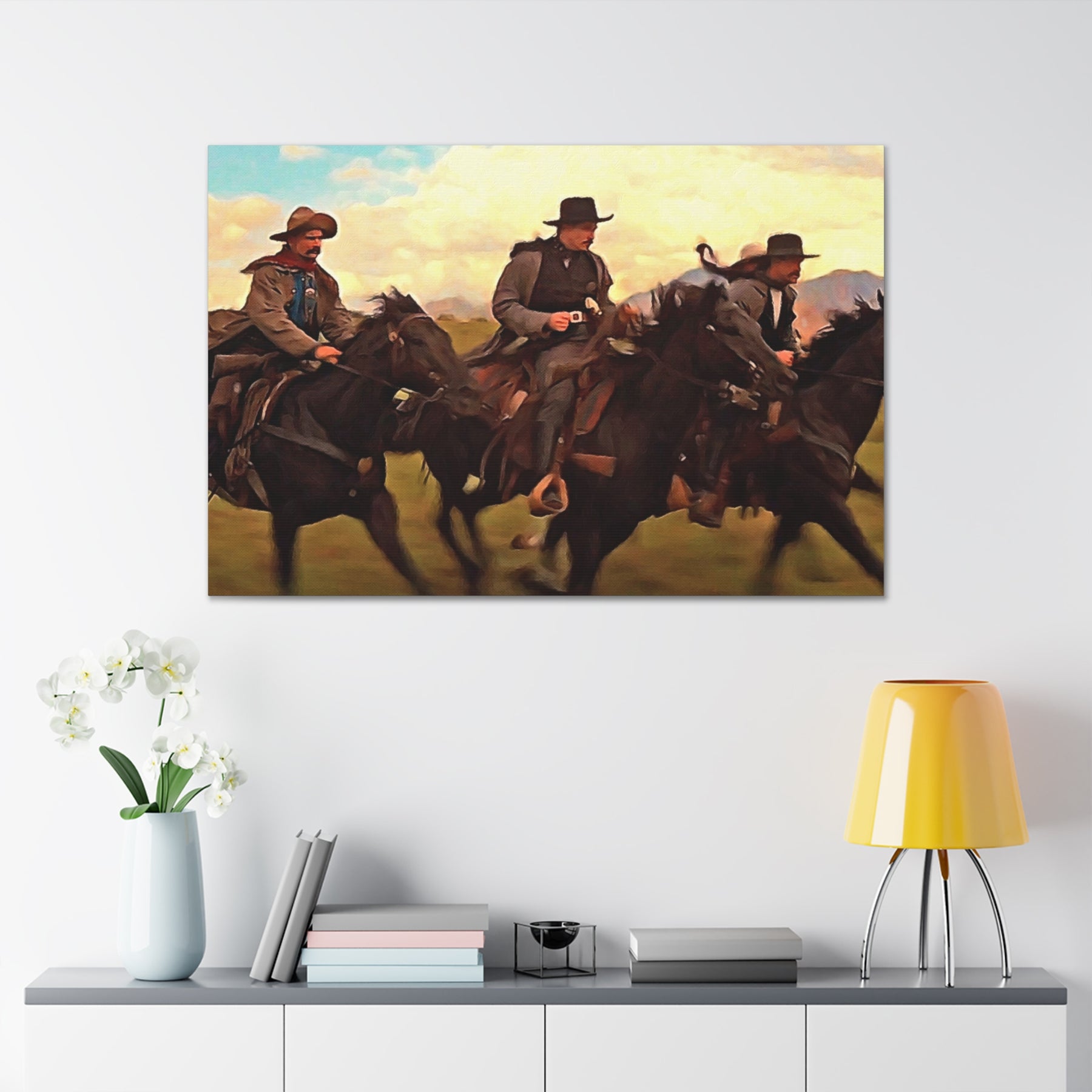 Tombstone Earp & His Immortals Canvas