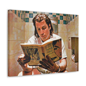 Pulp Fiction To Be Continued Canvas