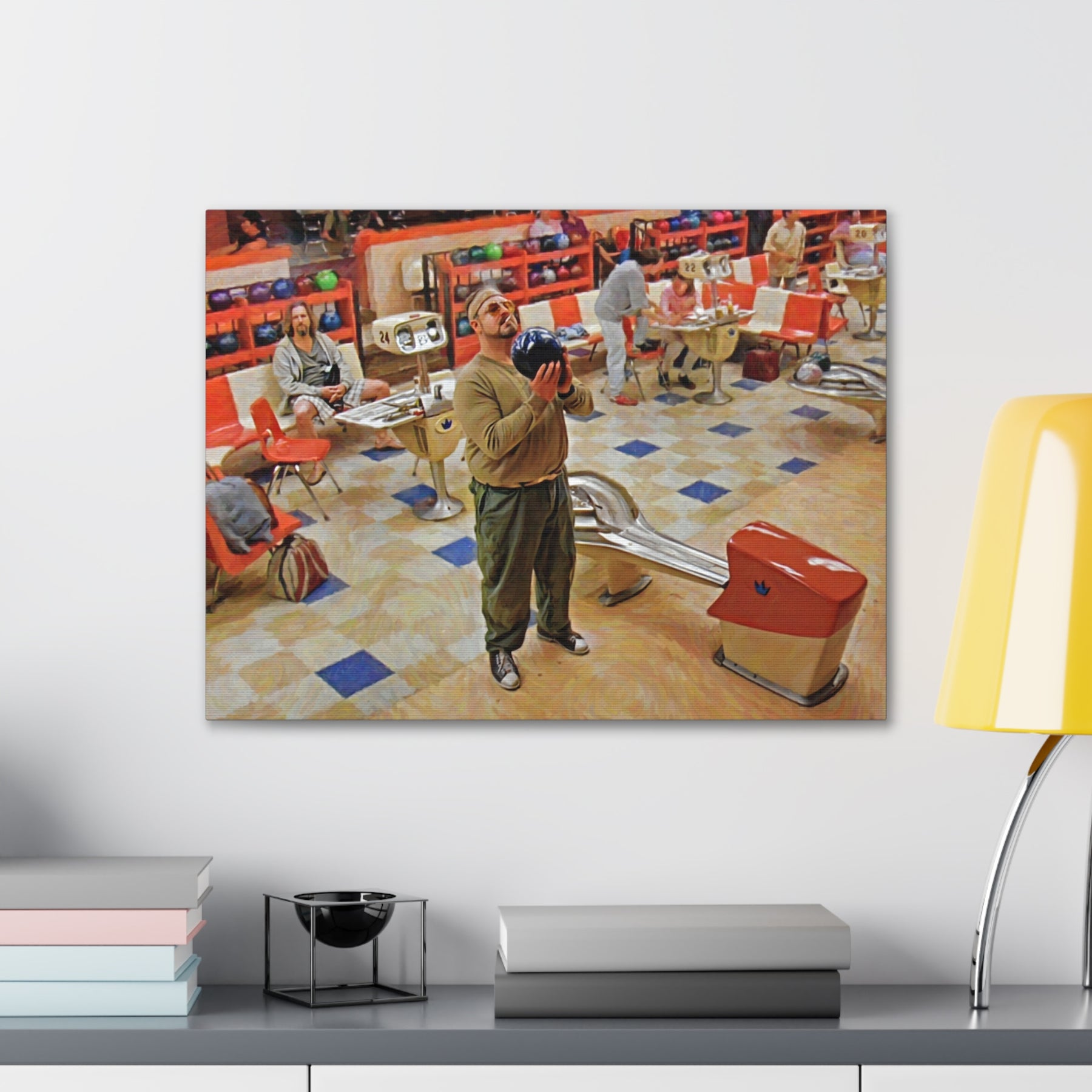 Lebowski Walter Bowling Canvas