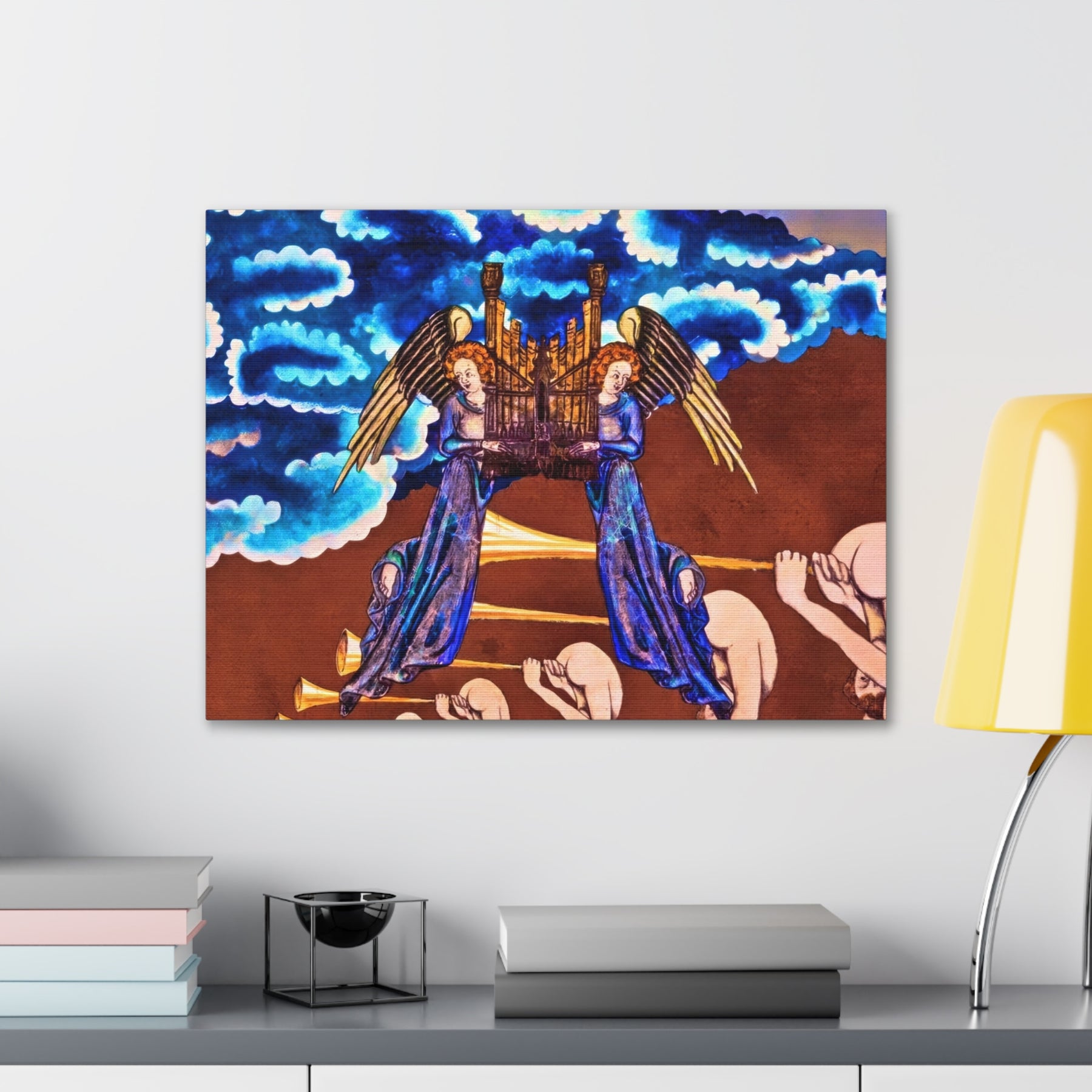 Holy Grail Trumpets Canvas