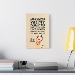 Ferris Quote Canvas