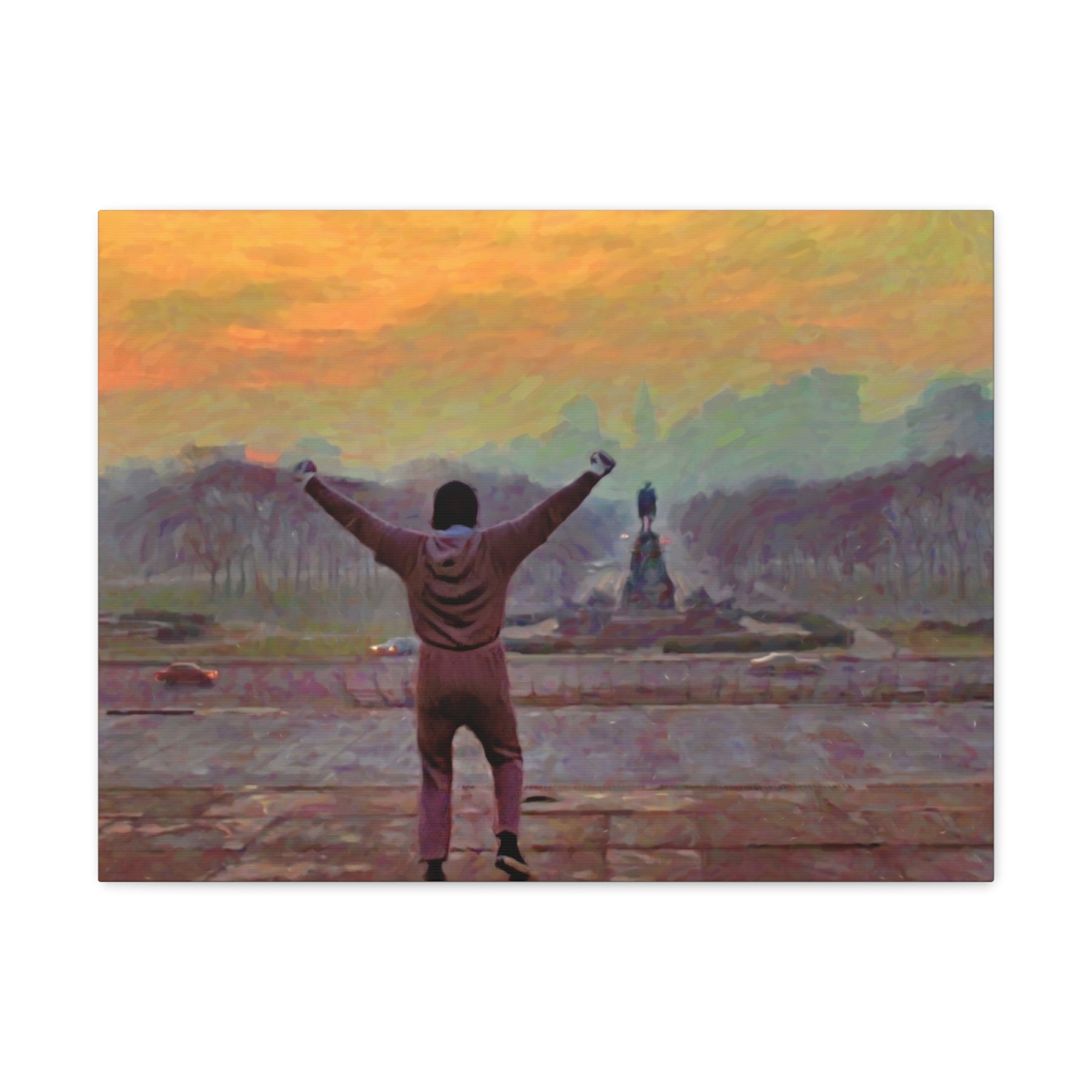 Rocky Steps Canvas