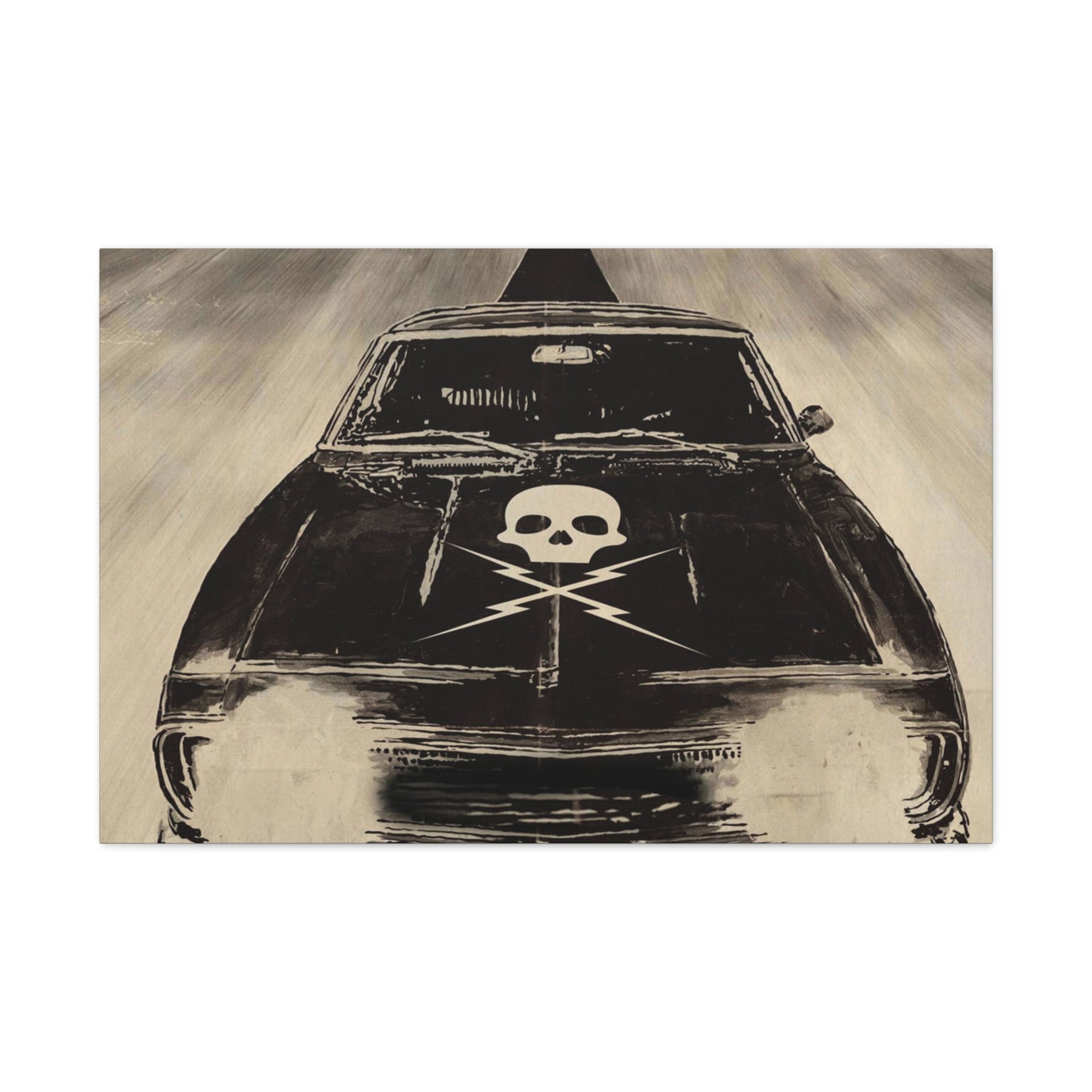 Deathproof The Car Canvas