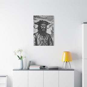 Blackbeard Canvas