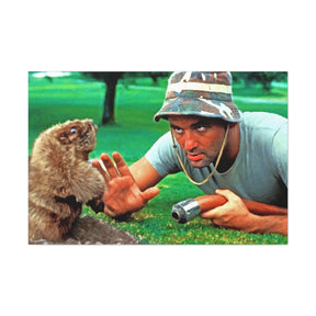 Caddyshack Carl Vs Gopher Canvas